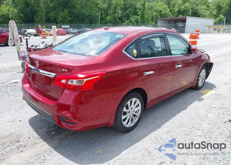 2017 Nissan Sentra Sv z USA, uszkodzony, nr VIN 3N1AB7AP8HY365971